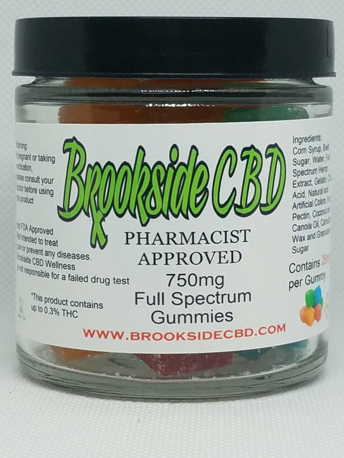 Brookside Full Spectrum Gummies 30 Count